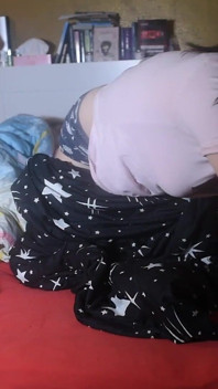 Two Footsie Girls in Bed