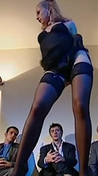 3 Cocks for This Blonde Slut