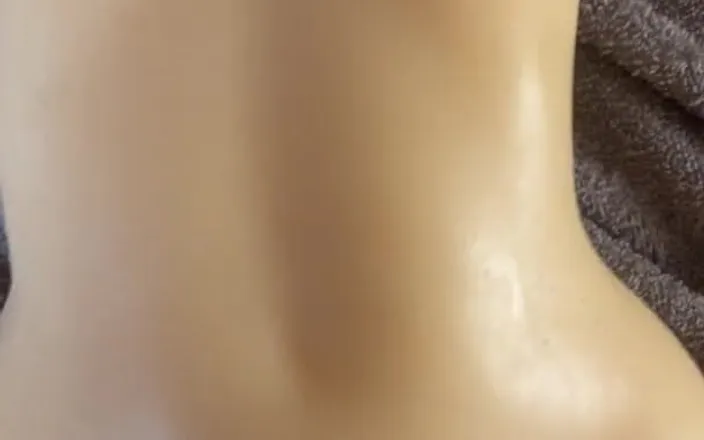 Greedy truck: Hot Horny Man Eating Sex Doll's Tight Pussy Using Dildo...