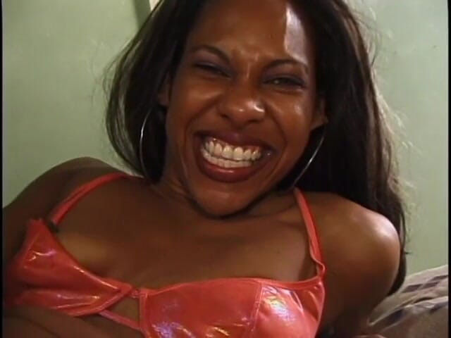 Hot and Wet: Huge black cock stretches ebony babe's tight slit