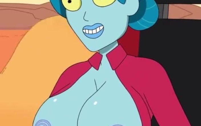 LoveSkySan69Real: Rick and Morty - Cesta zpět domů - Pouze sexuální scéna - část 43 Kouření...