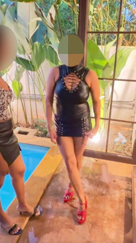 Indian Siya and Seema Bhabhi Lesbian Sex with Strap on Dildo Hindi