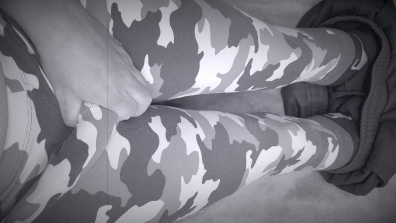 ImmensePeach843: Sissy Boy in Leggings Cums for Daddy