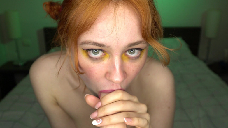 Sheryl X Sinclair: POV: Redhead Sheryl Does Blow Job to Your Hard Cock...