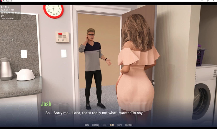 Erotic Krisso: The Blackout - MILF Want's My Load