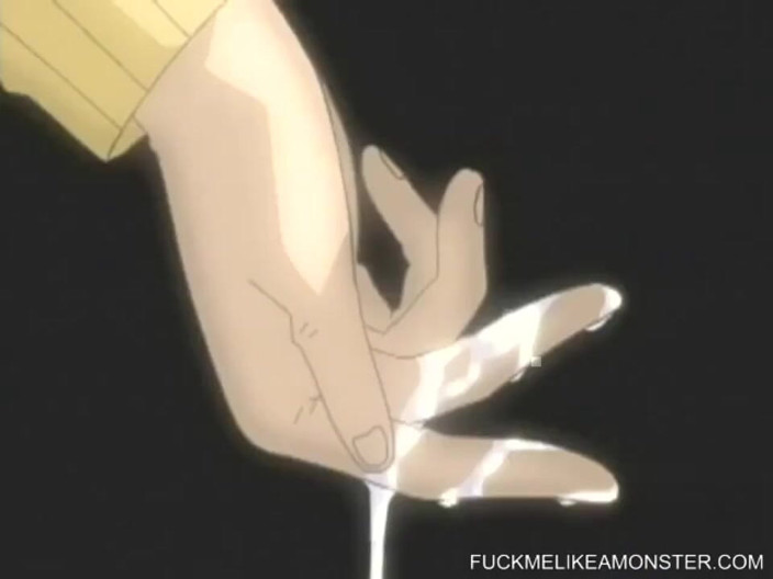 Fuck Me Like a Monster: Hentai cartoon romantic couple enjoys hardcore sex
