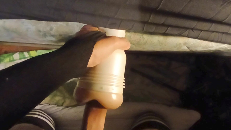 Raven LeSynn: Fleshlight Fucking with Raven Letrap