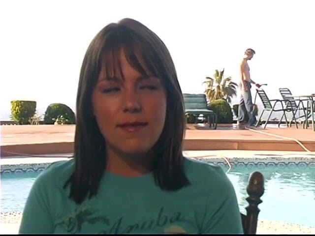 Cumming Soon: Fit dude and curvy brunette fuck by the pool while...