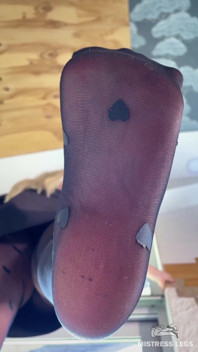 Nylon Toes Play - Then Step on Your Face