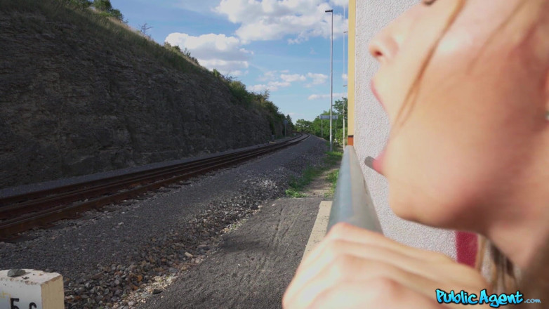Public Agent: Public Agent - Stacy Cruz Flashes He Perfect Tits for Cash...