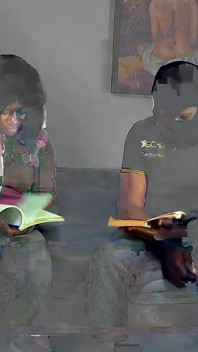 Morty Black Prod - Two student try to study but freaky African whore Want BBC instead of