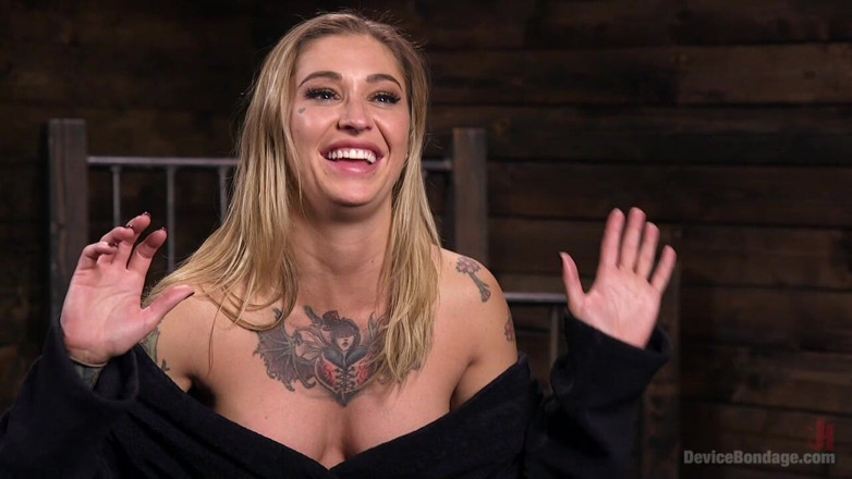 Kink: Blonde Submissive Bombshell Kleio Valentien Gets Punished and Pleasured in...