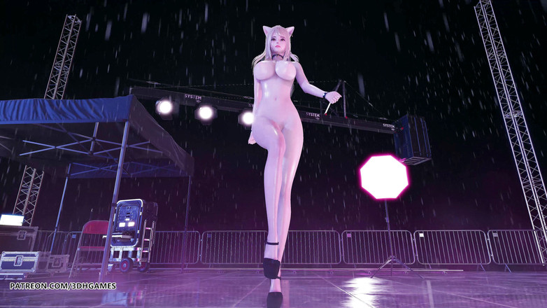 3D-Hentai Games: [MMD] Hyolyn - Скажи мое имя Ахри, голая танцевальная лига легенд 4K 60FPS