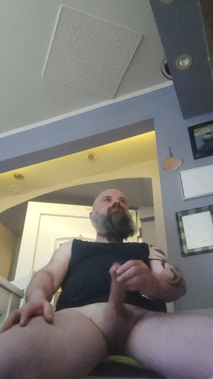 Wanker: Masturbando meu pau grande