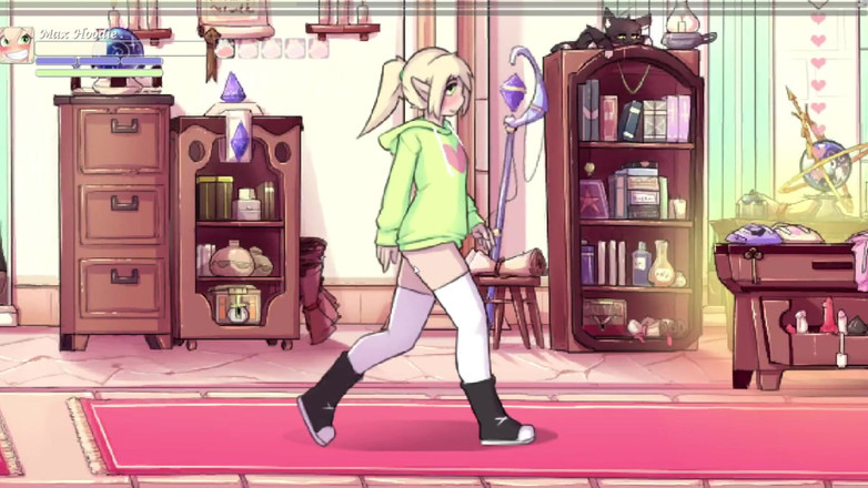 LewdArcade: Max the Elf 데모 레벨 4 풀게임 플레이 더 보기, 모든 섹스 장면 모음집