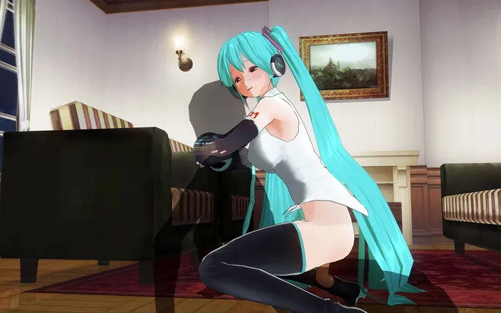 H3DC: 3D Hentai Hatsune Miku cowgirl