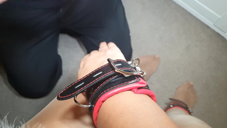 Slutty Ms B: Tied &amp; teased