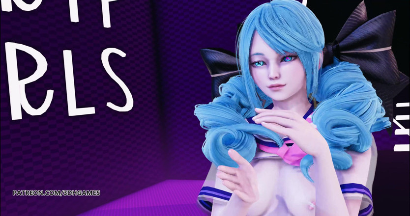 3D-Hentai Games: [MMD] Fiestar - Apple pie Gwen striptease sexy kpop