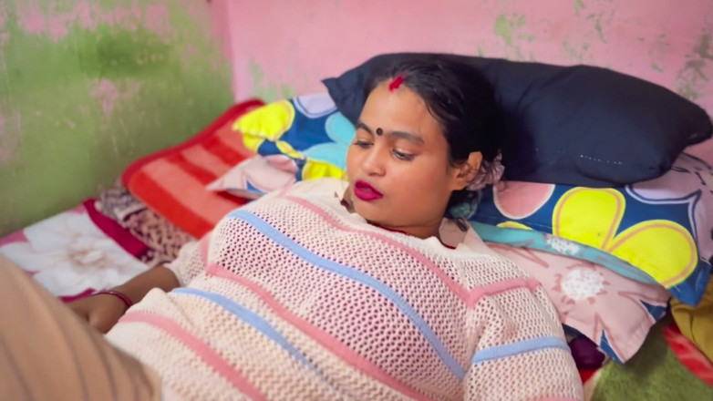 TactfulFiber902: Desi Bhabhi Big Boobs Cleavage Tease in Badroom Hot Indian...