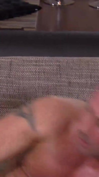 Skinny blonde slut fucked in the ass