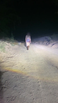 Anne Steele Nude Flashing on Road