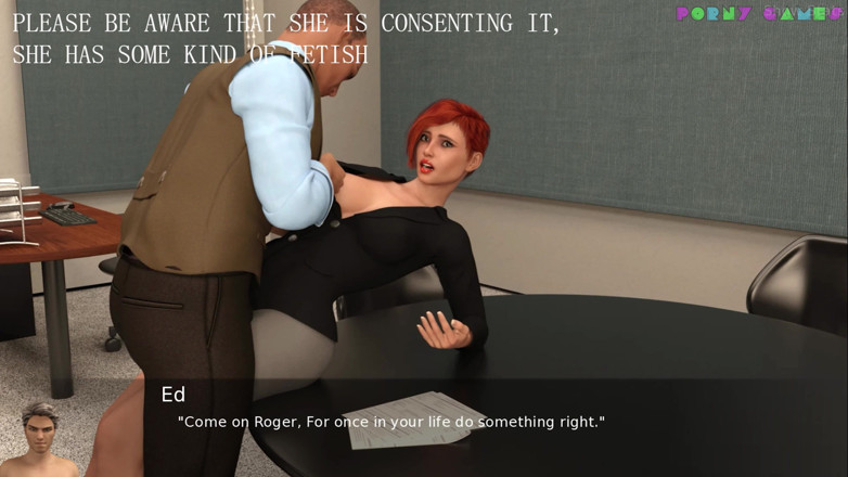 Porny Games: Project hot wife - Office babe with naughty fetish (87)