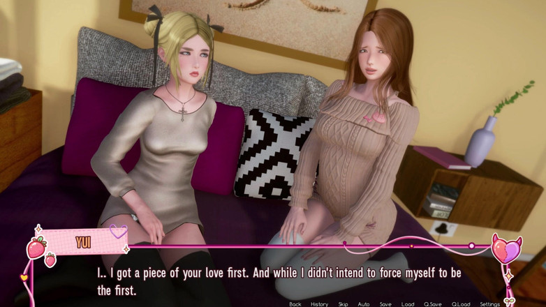 3D Cartoon Porn: Murmur 38 - Sophie and Yui Attempt Threesome with Adam on Teacher...