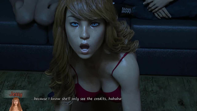 Dirty GamesXxX: Velké městské potěšení: sexy dívky sledují hororový film - ep. 19