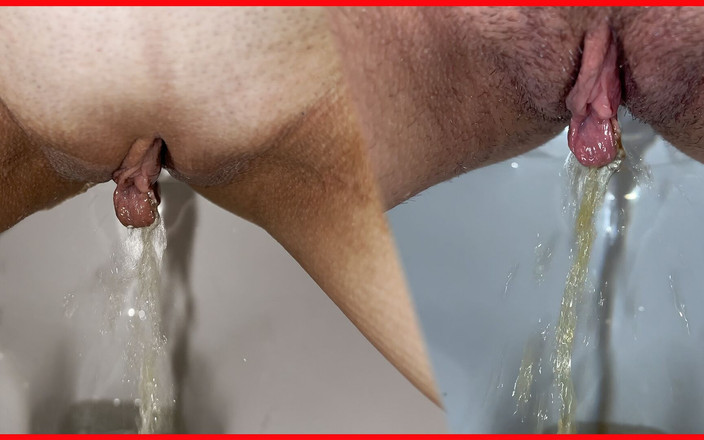 Amelia Queen: ¡Compilación! Primer plano de pis amarillo! Coño en almohadillas! ¡POV!