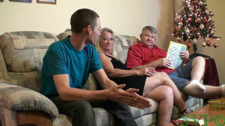 Nasty grannies: Step-granny Helps Her Step-grandson and He Gets to Fuck Her