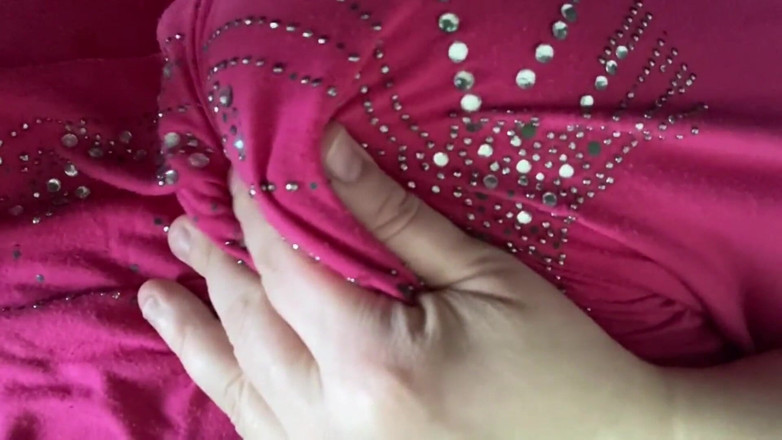 Real homemade BBW BBC porn: SSBBW Playing with My Boobs Nipples Hard