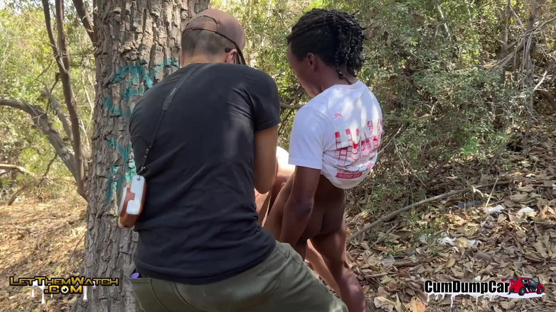 Let them watch: Auto discarica di sborra grande cazzo nero scopa muscolo bianco...