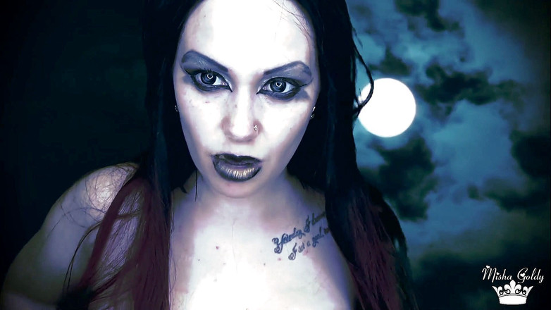 Goddess Misha Goldy: Cette cruelle Banshee te mangera et te ressuscitera encore et...