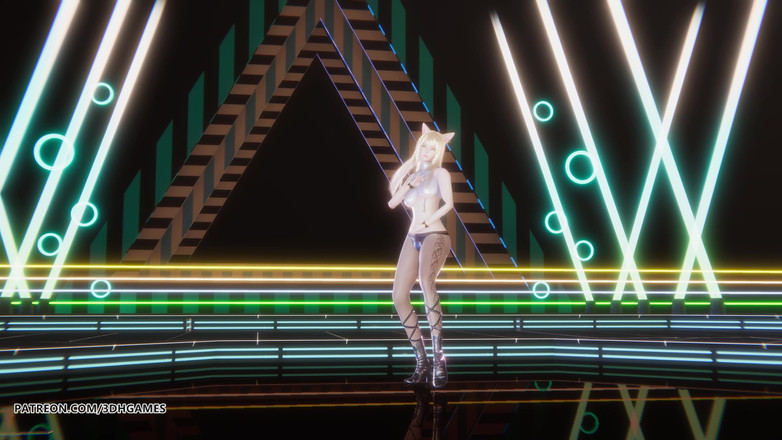 3D-Hentai Games: [एमएमडी] एवरग्लो - बॉन बॉन Chocolat Ahri सेक्सी स्ट्रिपटीज़ 4k 60fps