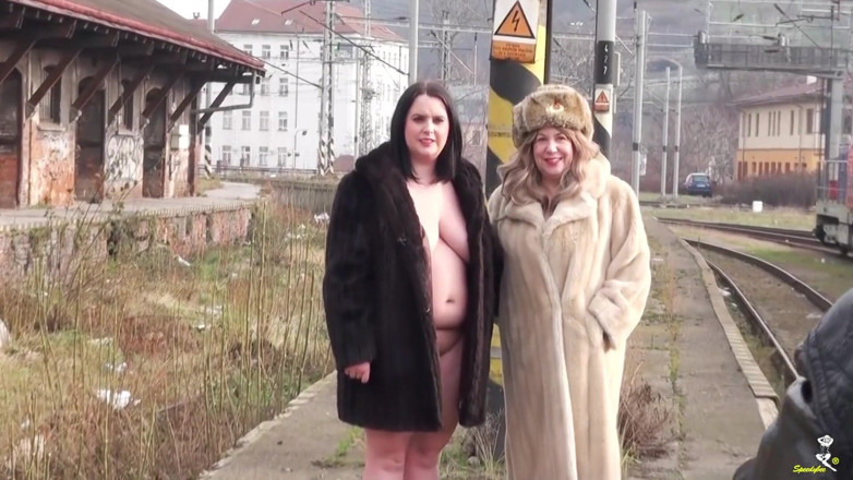 Dirty Doctors Clips: Railway station photoshoot
