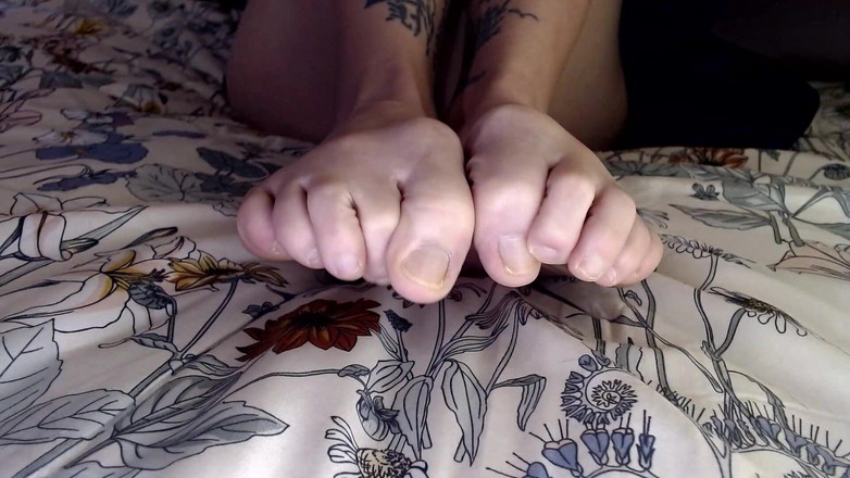 Abby Anna: Довгі пальці ніг фетиш без поля