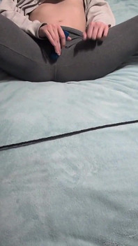 Wife Tickled While Masturbating with Wand Toy