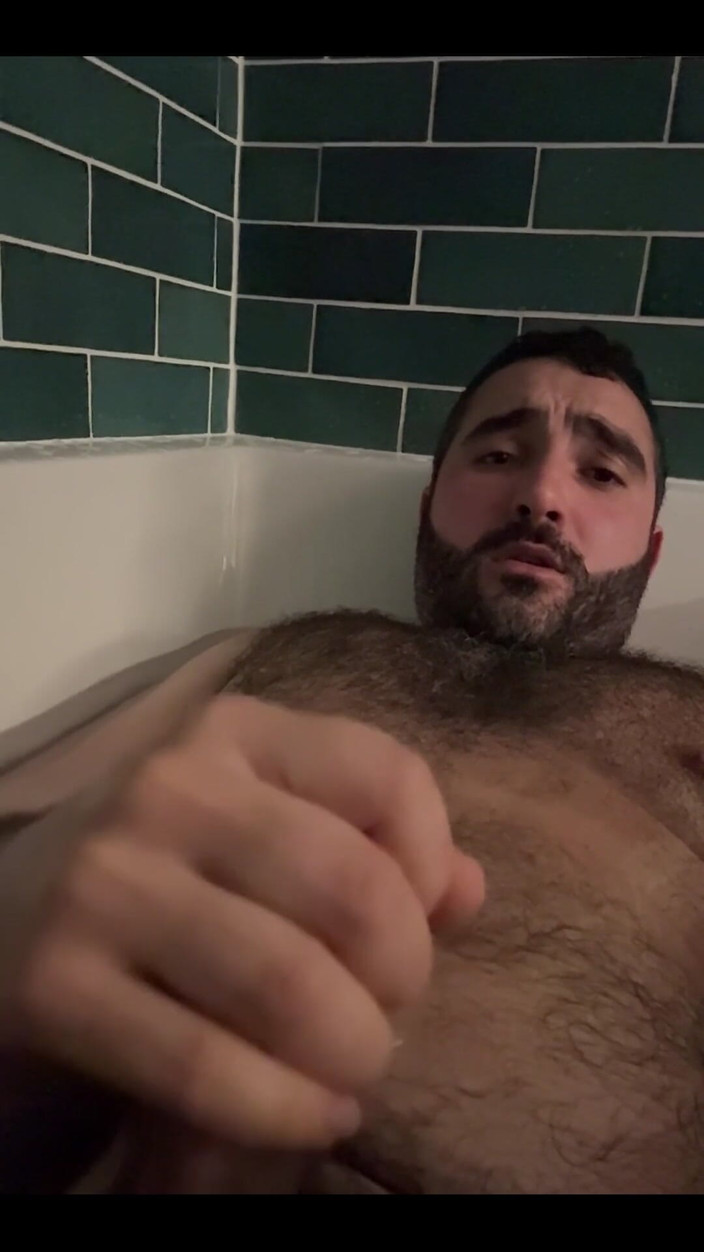 Growing teddy: Blinding Myself with My Own Cum
