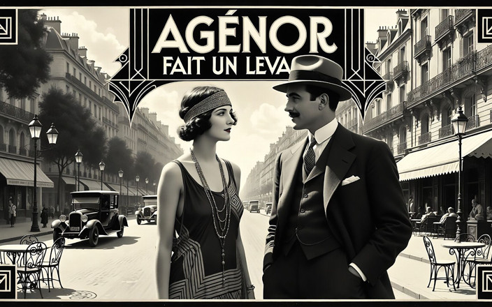 Vintage Erotic Archive: Agénor Fait Un Levage 1925