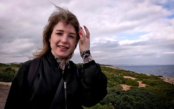 Cheating Cumsluts: Poolse vrouw toerist buiten gecreampiseerd en boos!!