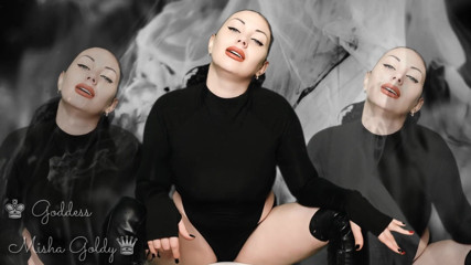 Goddess Misha Goldy: You are more interested in cock than pussy! You are...
