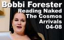 Cosmos naked readers: Bobbi Forester reading naked The Cosmos Arrivals