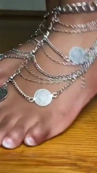 Feet in Silver Foot Jewelry