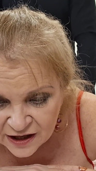 Blonde Lady Intense Hard Fucking & Deep Throat