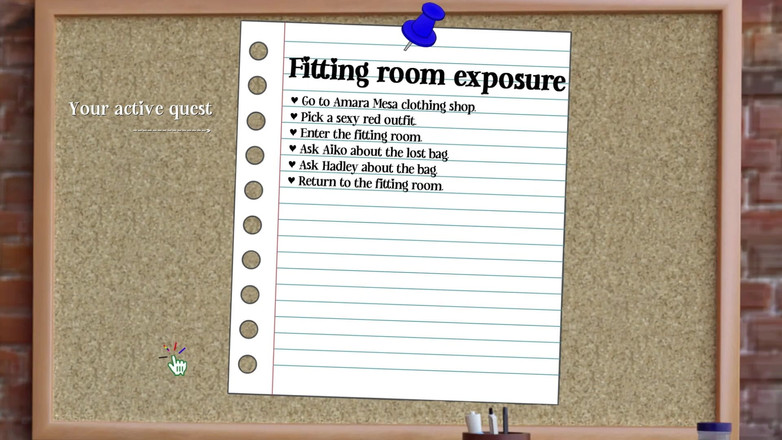 3D Cartoon Porn: Kink Maker 6: Cliair's Change Room Dildo Ride Orgasm