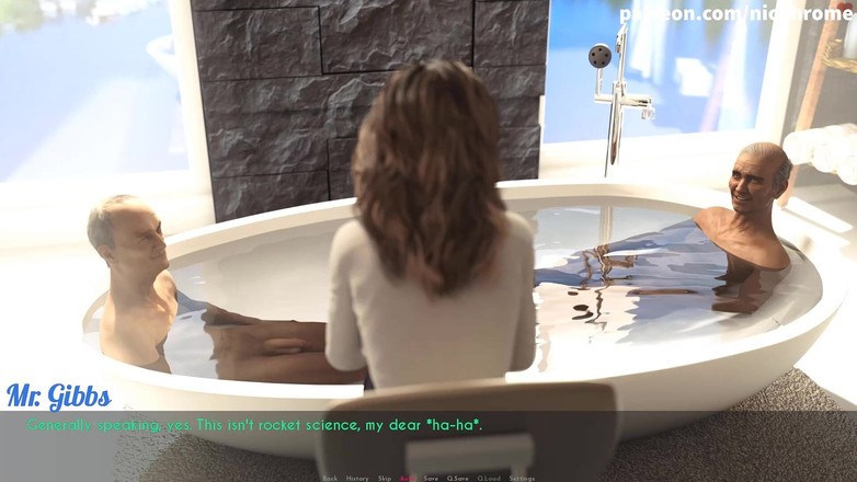 Visual Novels: Una esposa y madrastra parte - los viejos quieren milf