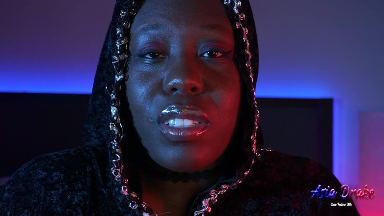 Dark Wet Dreemz: Ebony BBW demoness JOI | ass worship