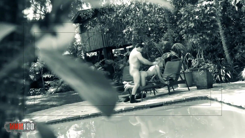 MMM100: Girl next door getting banged in her yard