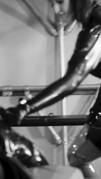 Rubber Bitch Pegged Mercilessly - Black and White Edition (1080p Full HD)