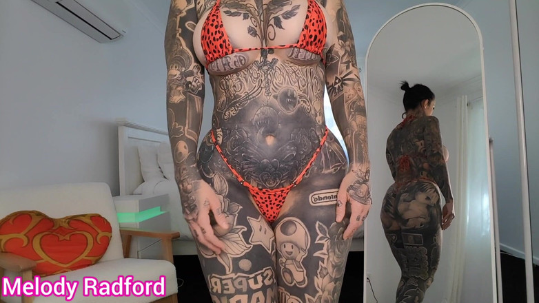 Melody Radford: Sheer Micro Bikini Try on Haul